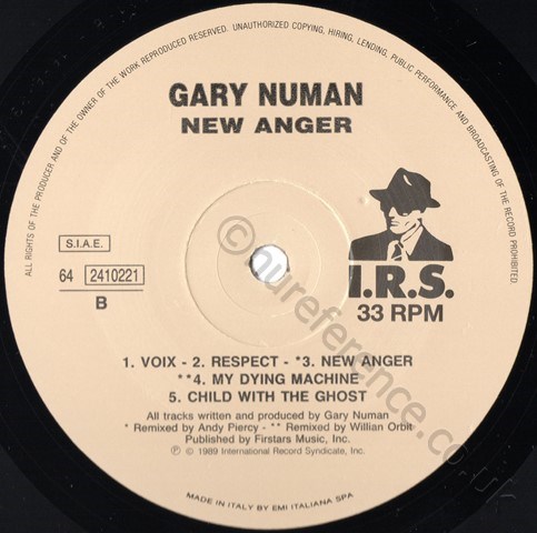 64 2410221 A Side Label.